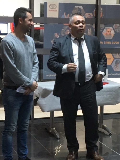 Groupe JPV automobile partenaire Hyères Running Days avec Samuel Bonaudo