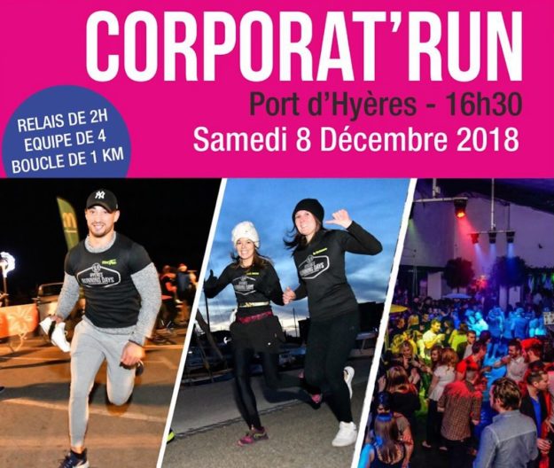 Visuel Corporat run Hyères running days 2018