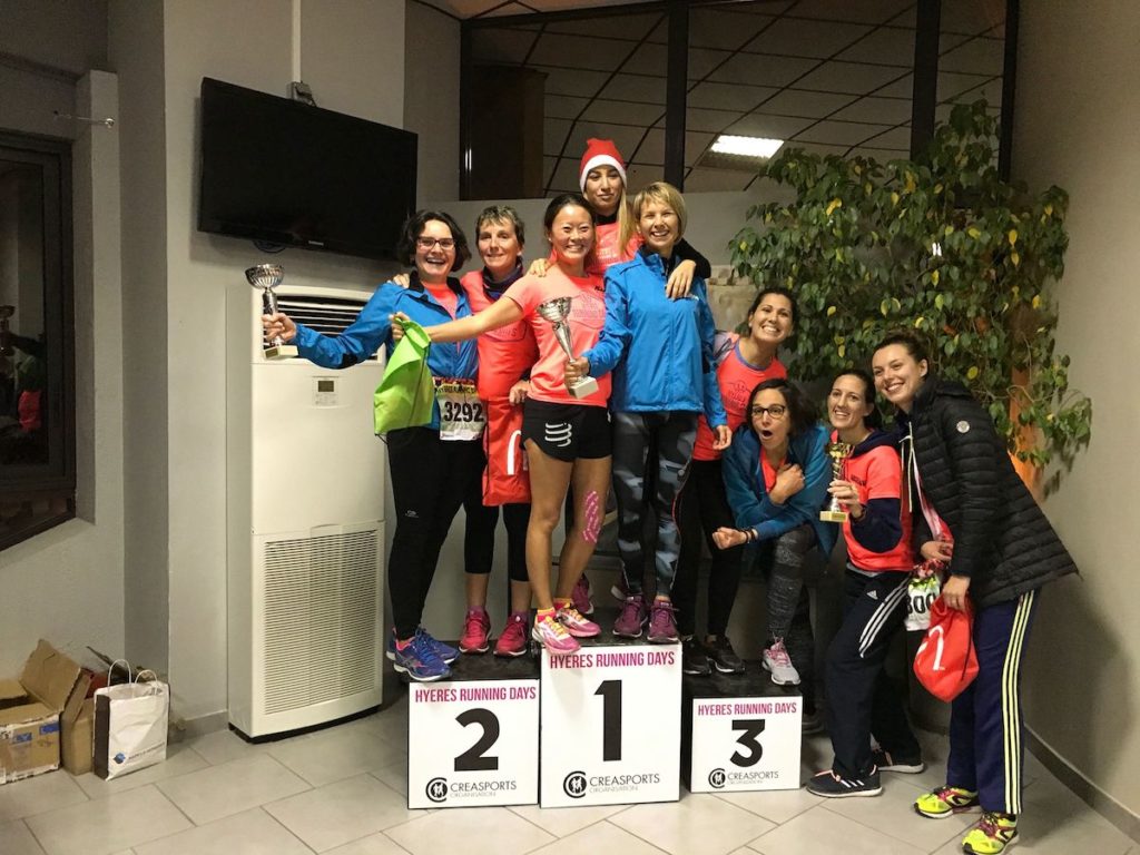 podium corporat run feminines 2018