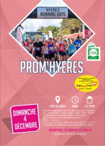 Prom'Hyères 5 km et 10 km ulutra plats - hyères running days 2022 by créasports organisation