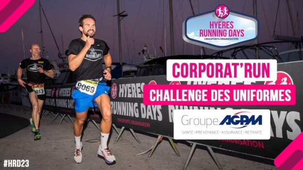 Corporat'Run des Hyères Running Days challenge des uniformes