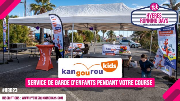 kangourou kids garde vos enfants partenaire hyères running days 2023