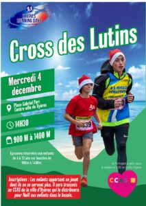 affiche cross des lutins hyères running days 2024