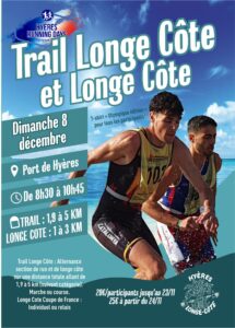 affiche hyères running days 2024 L.onge Côte