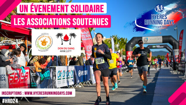 Associations soutenues par les Hyères Running Days 2024 - Courrez solidaire