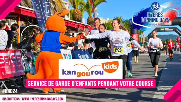 Kangourou-Kids- garde vos enfants pendant les Hyères Running Days 2024