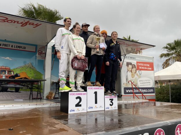 Podium Duathlon Hyères Ruunning Days 2024