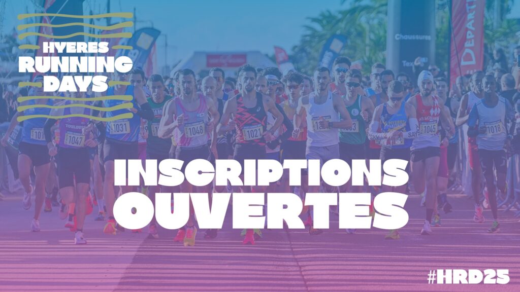 inscription ouvertes Hyères Running Days 2025