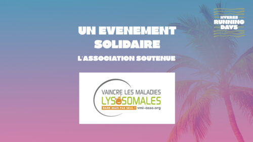 Hyères Running Days soutient vaincre les maladies lysosomales